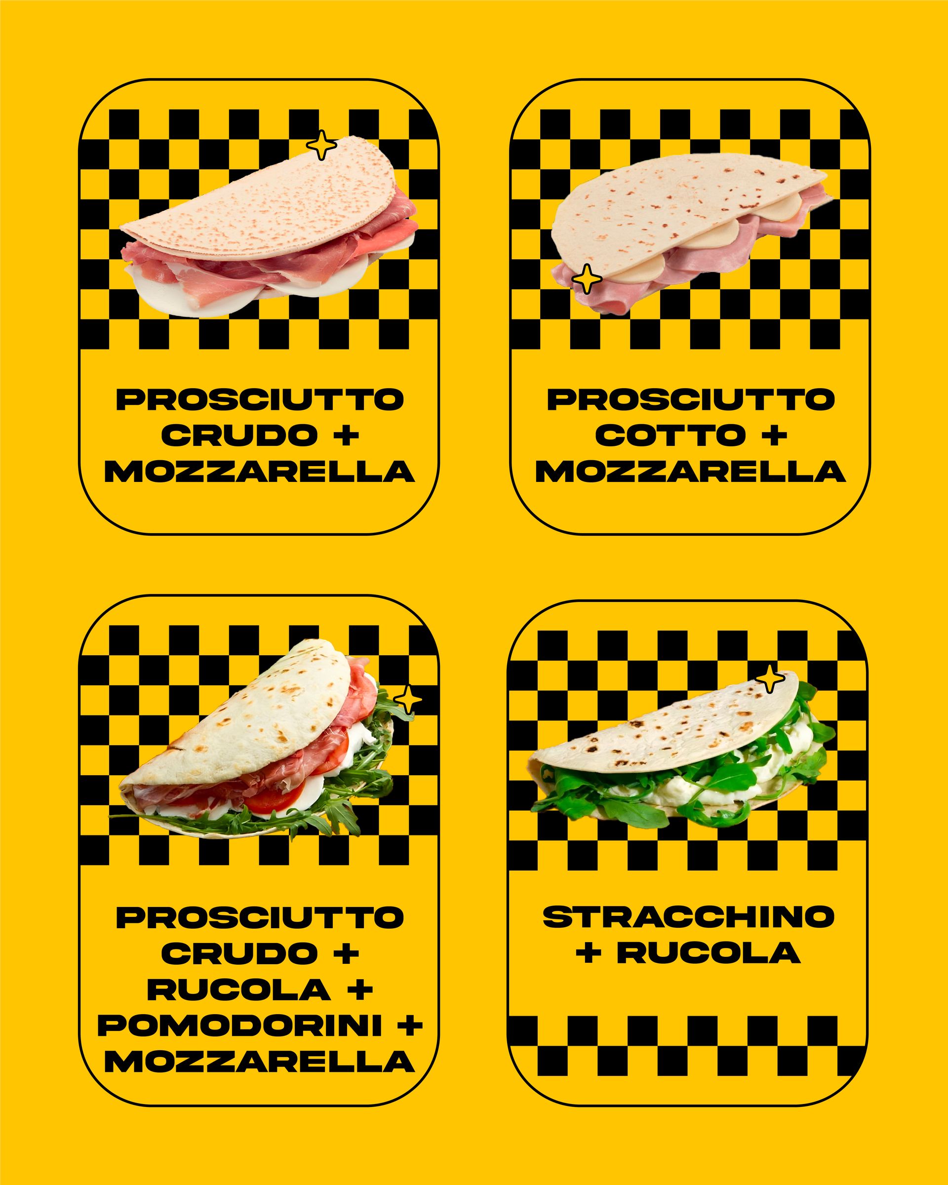 MENU PIADINERIA