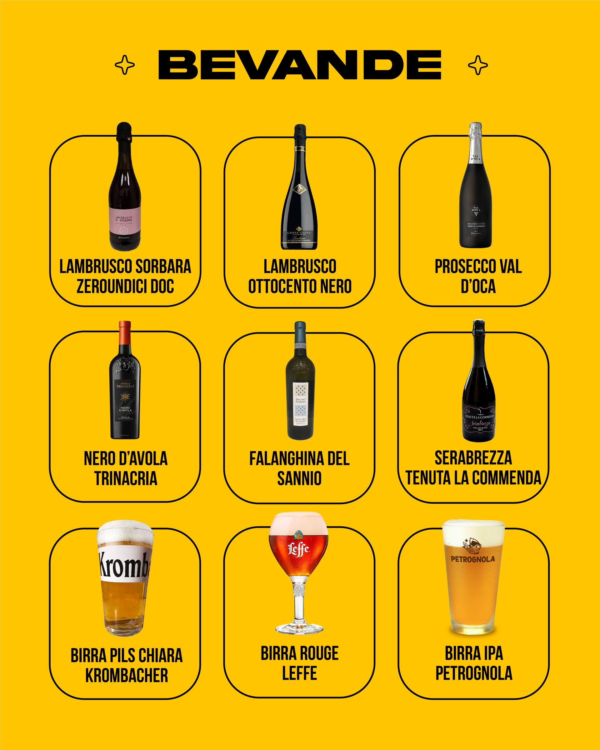 MENU PIADINERIA