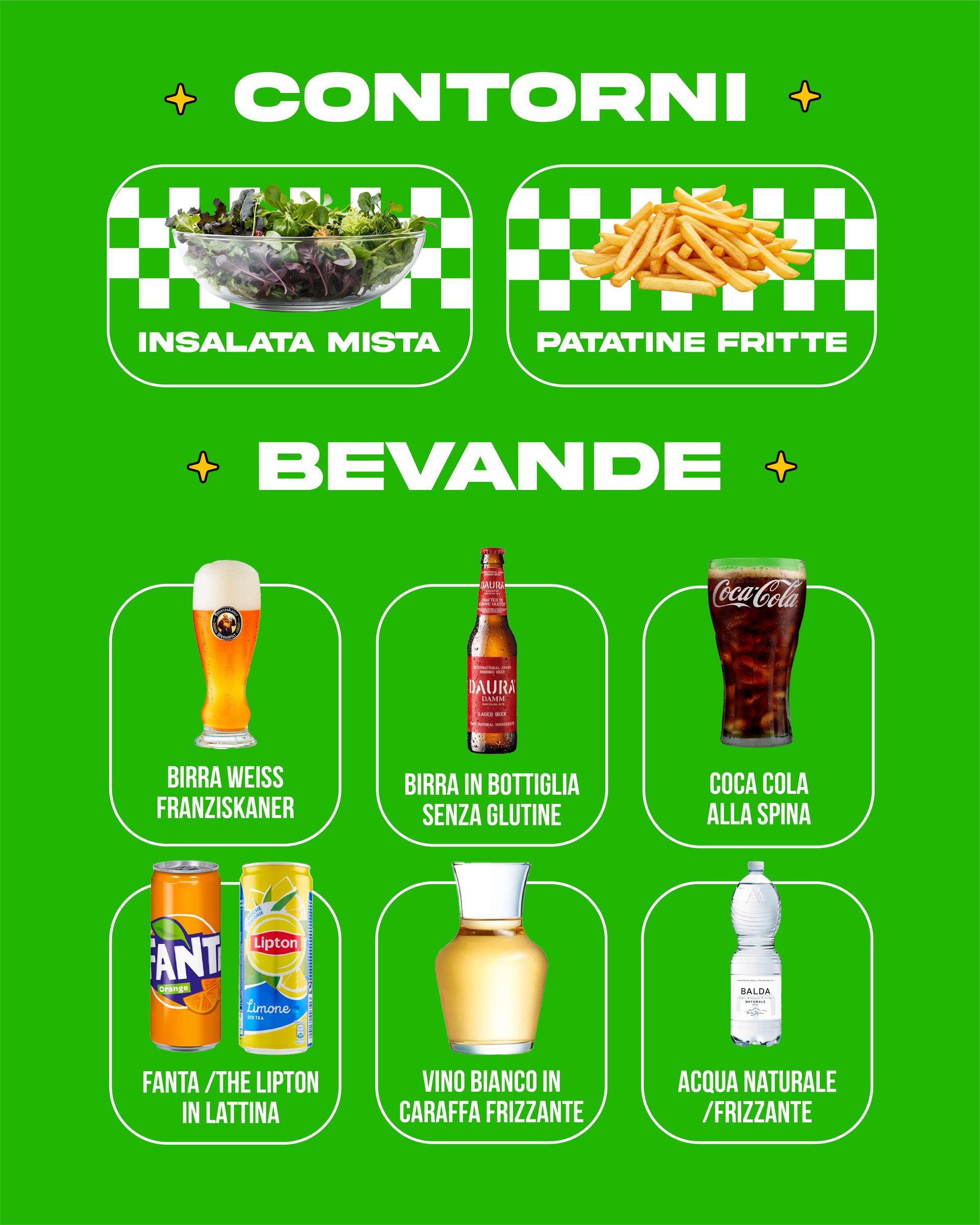 MENU RISTORANTE