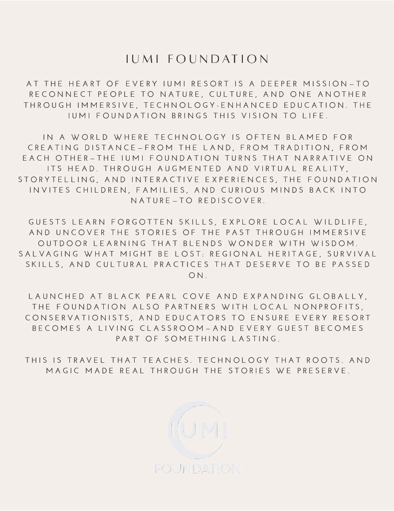 UN Foundation document with text, likely a mission statement or similar.