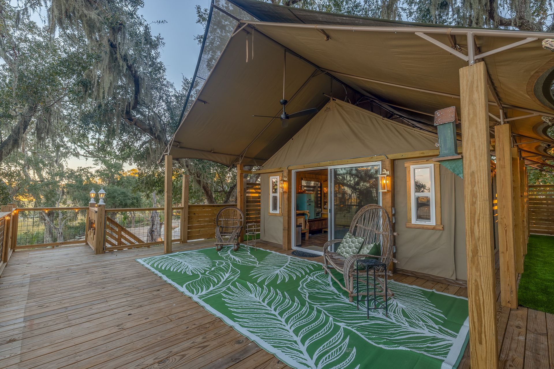 Treehouse, tent, campsite, campfire, nature, bird watching, retreat, vacation, resort, hotel, experience, family reunions