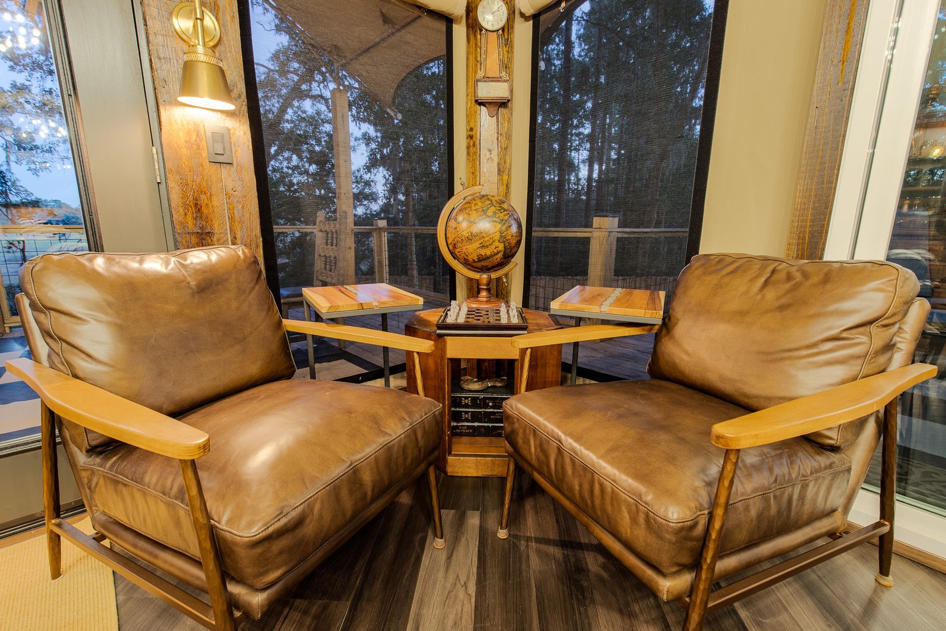 Treehouse, tent, campsite, campfire, nature, bird watching, retreat, vacation, resort, hotel, experience, family reunions