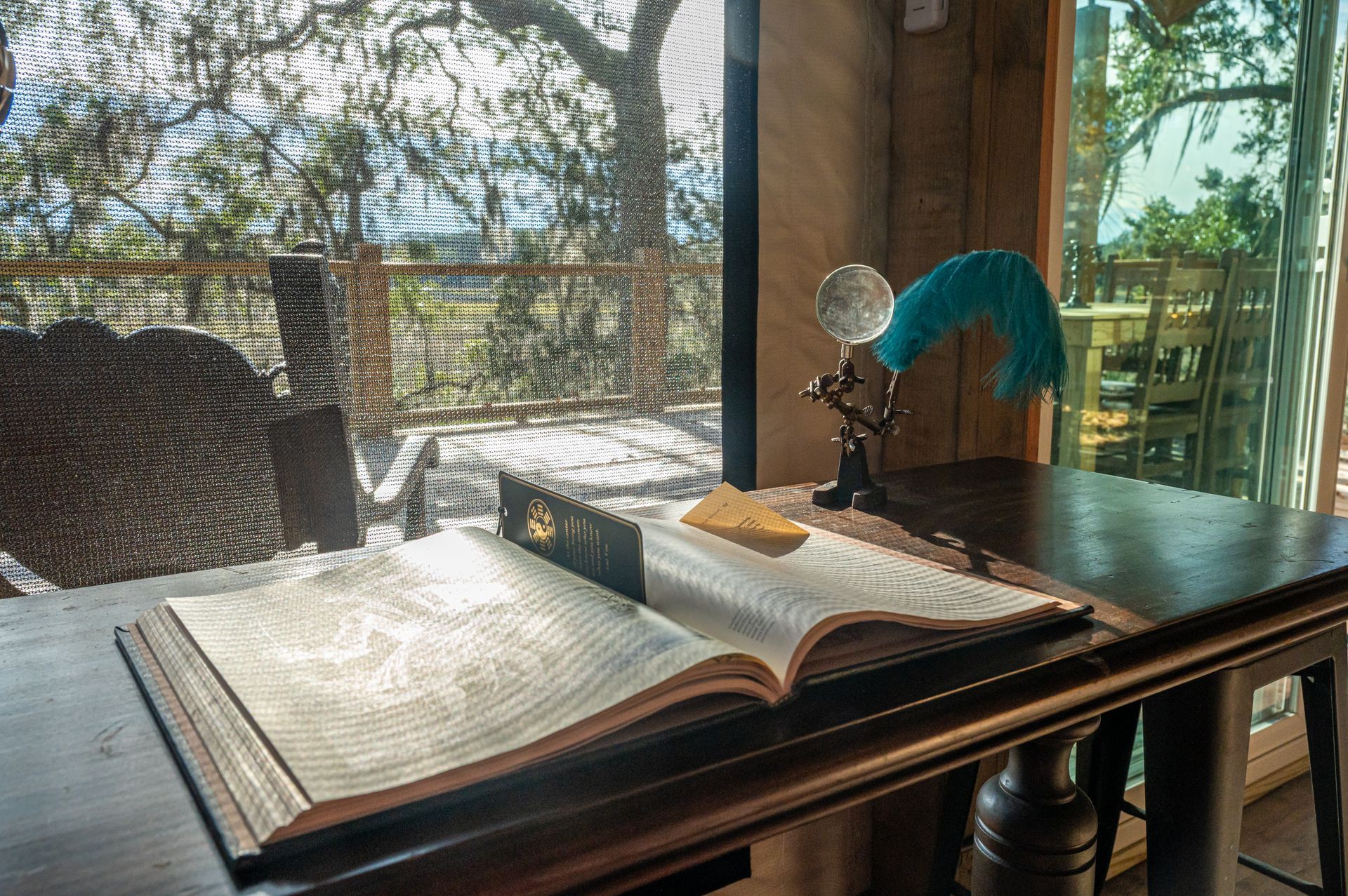 Treehouse, tent, campsite, campfire, nature, bird watching, retreat, vacation, resort, hotel, experience, family reunions