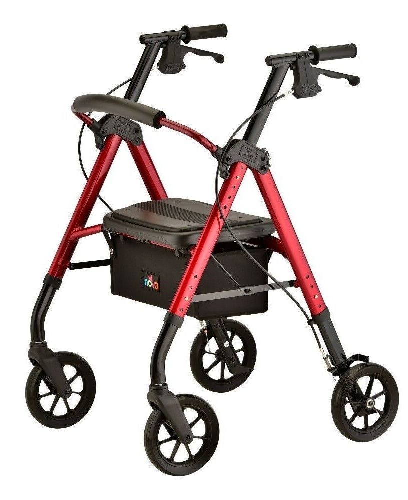 a red walker