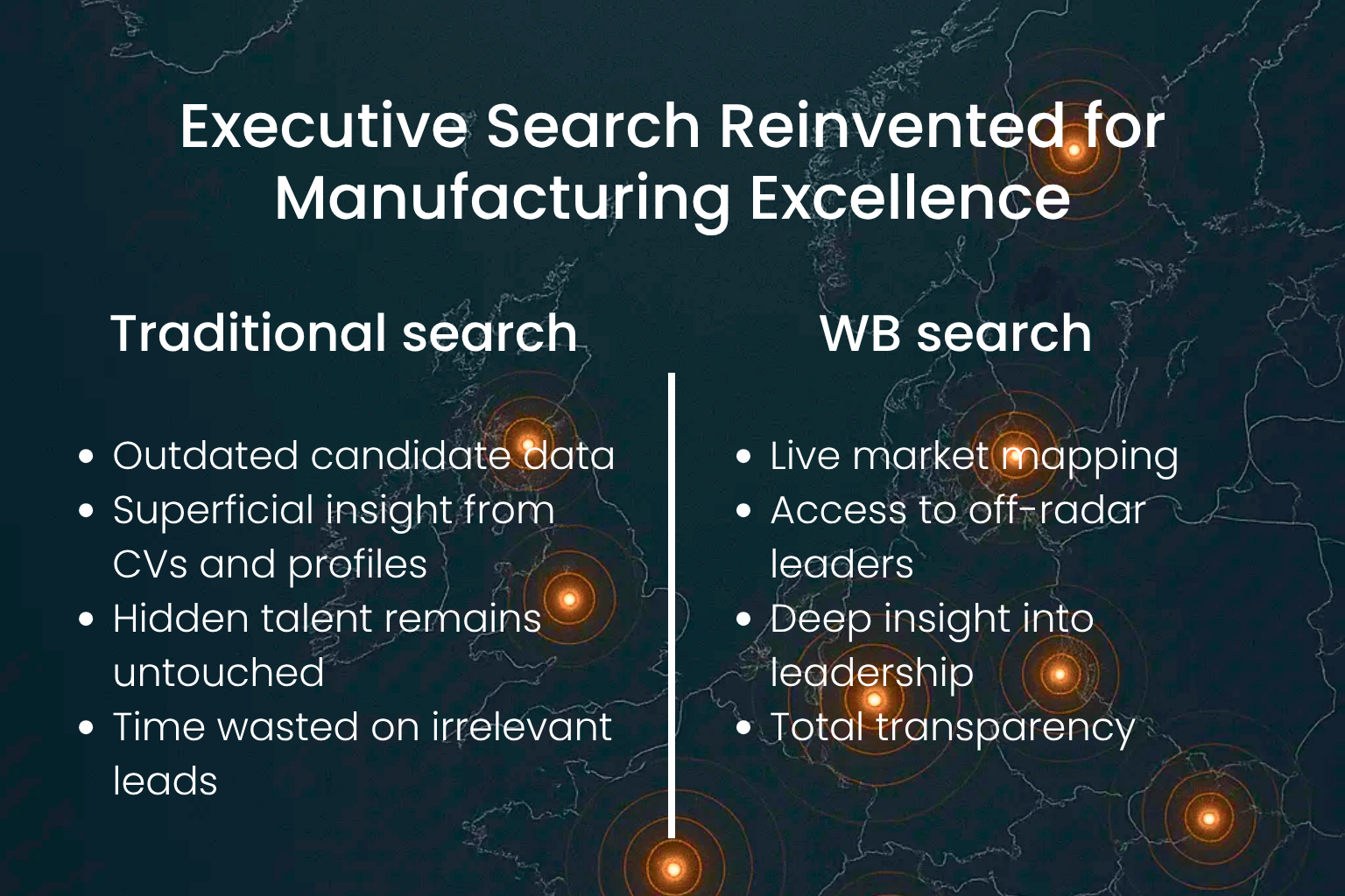 Executive Search Reinvented for Manufacturing Excellence - Administrative Job Search For Manufacturing Professionals