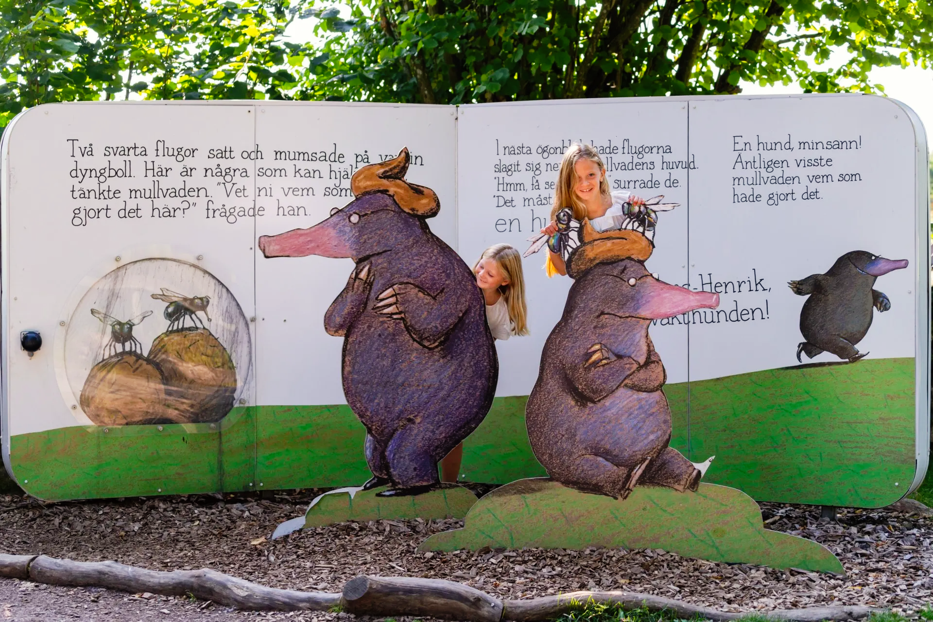 Möt vår maskot mullvaden