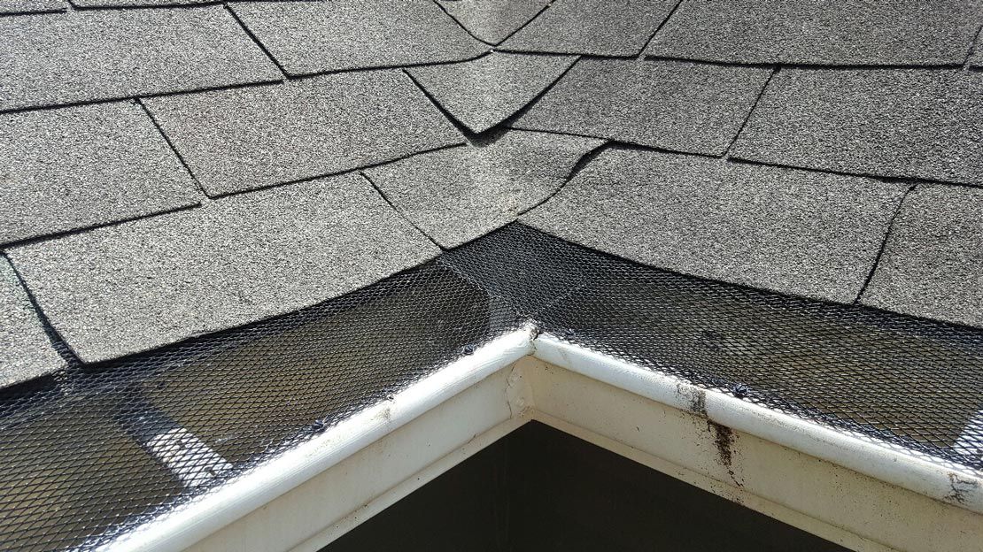Installed Gutter With Guard — Douglasville, GA — Tippens Gutter Services