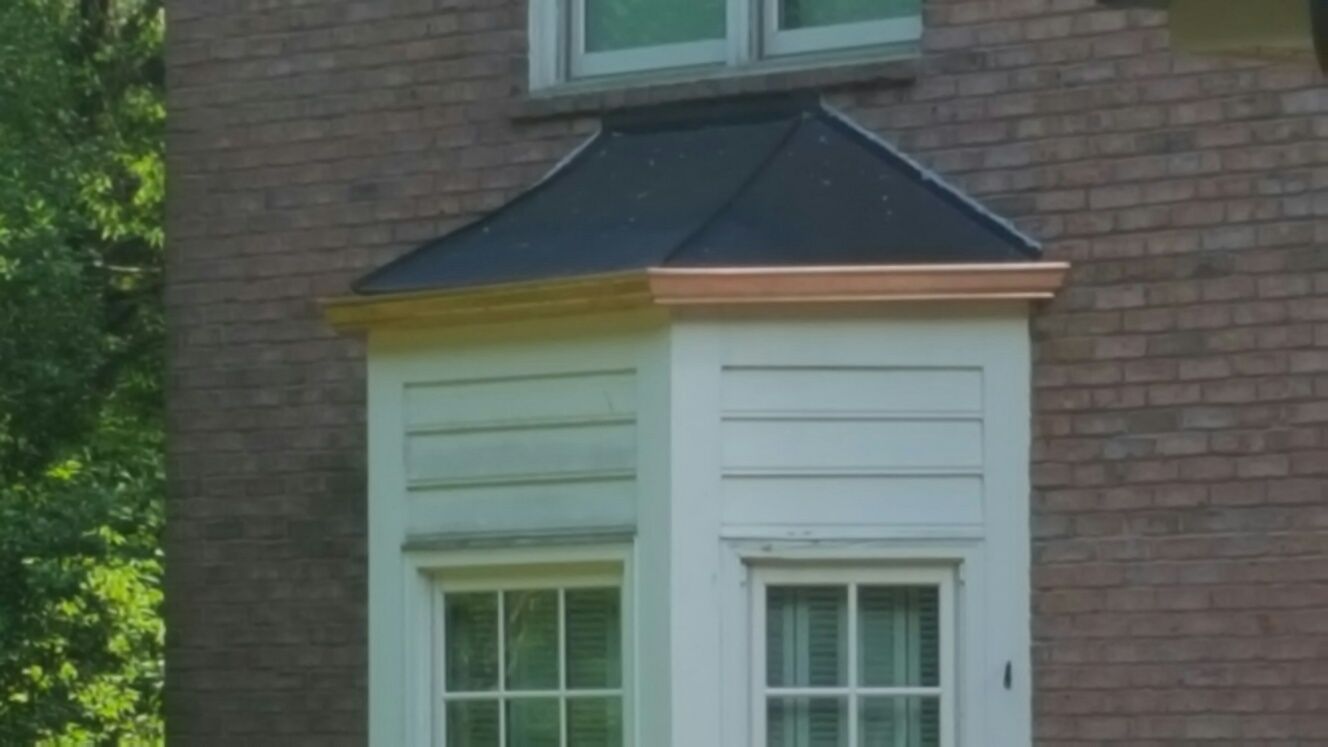 Bay Window Roof Gutter — Douglasville, GA — Tippens Gutter Services