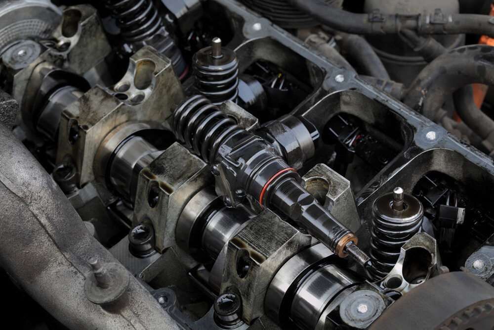 A Close Up Of The Inside Of A Car Engine — Baker Automotive In Bungalow, QLD