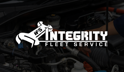 Logo for Integrity Fleet Service, a wrench graphic with 
