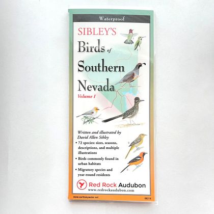 A book titled sibley 's birds of southern nevada