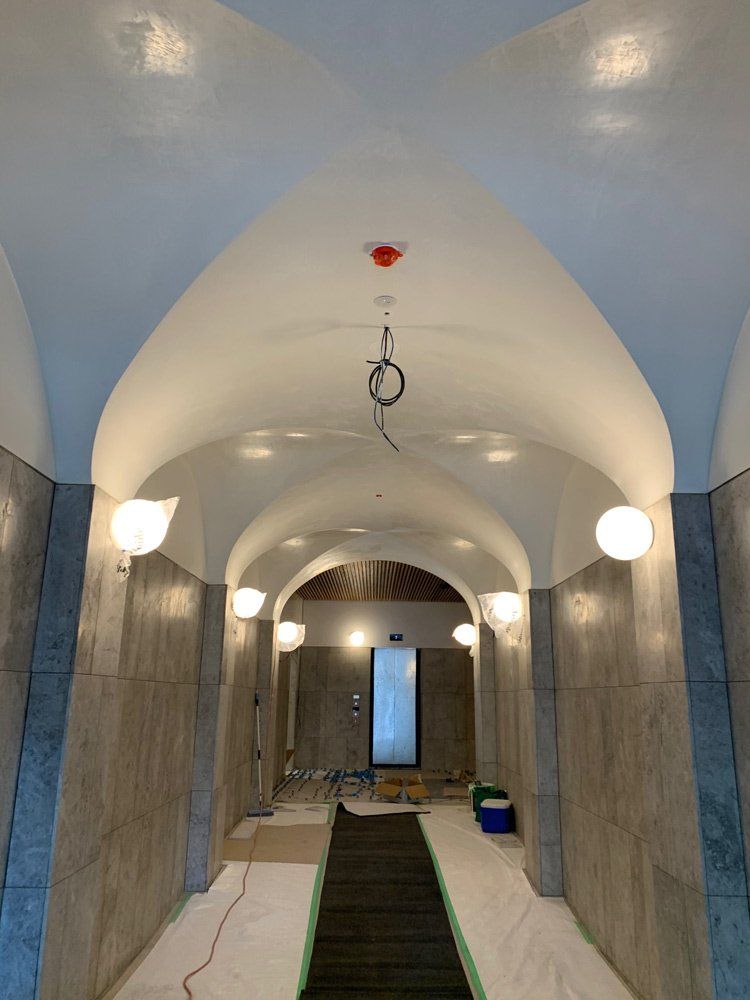LeBain Apartments Vaulted Ceiling — Custom Cornices in Logan Village, QLD