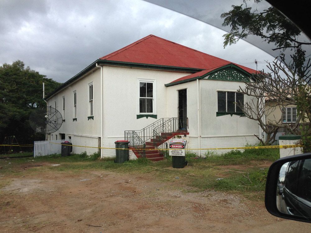 House with red roof — Manufacturing Cornices in Logan Village, QLD