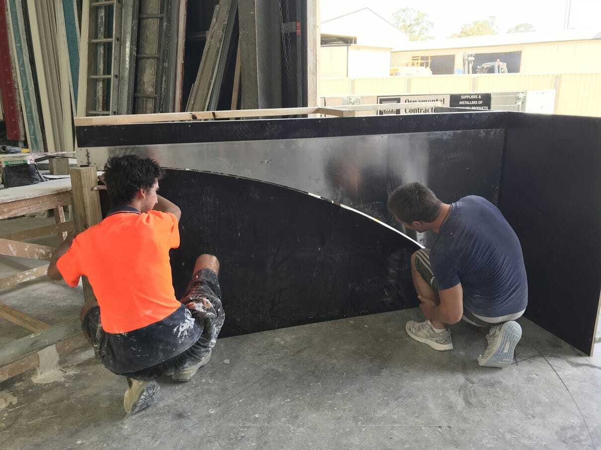 Custom Domes Preparation — Custom Cornices in Logan Village, QLD