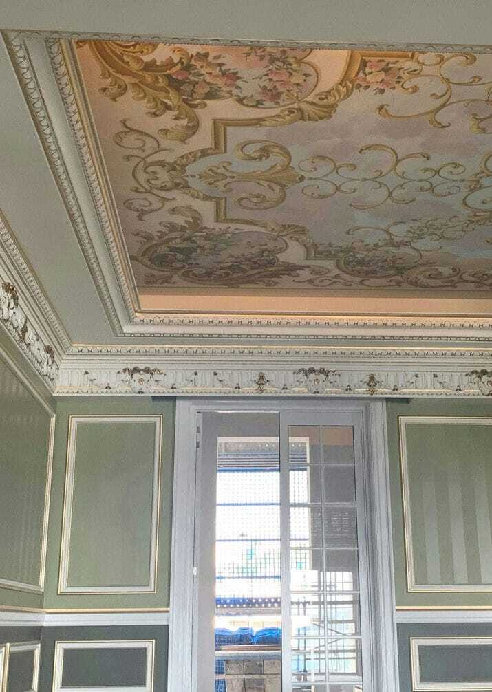 Medallion Cornice Design— Custom Cornices in Logan Village, QLD