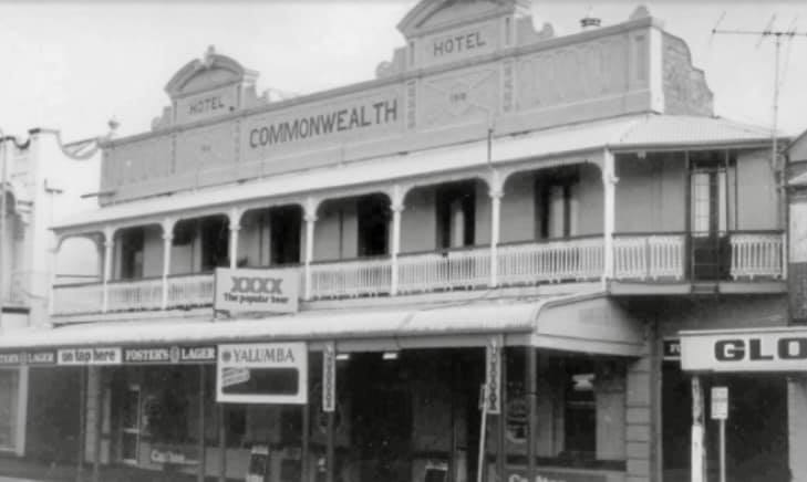 Commonwealth Hotel Before — Cornice Reproduction in Logan Village, QLD