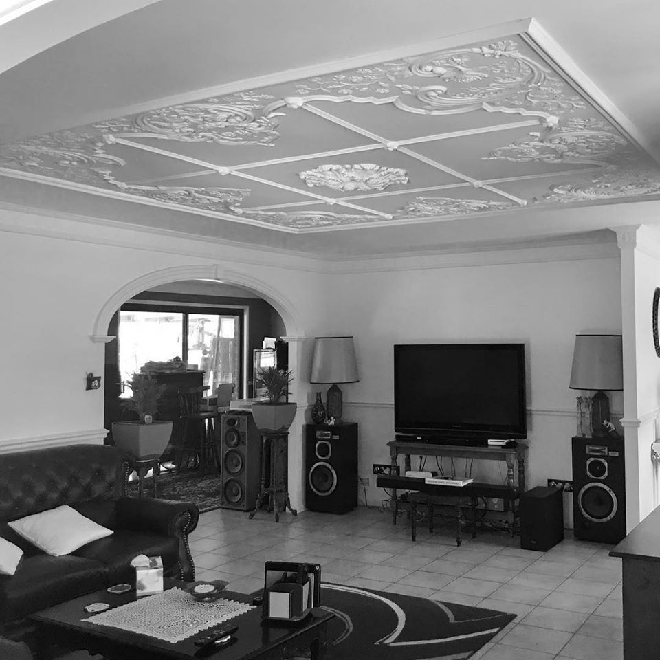 Luxurious living room — Manufacturing Cornices in Logan Village, QLD