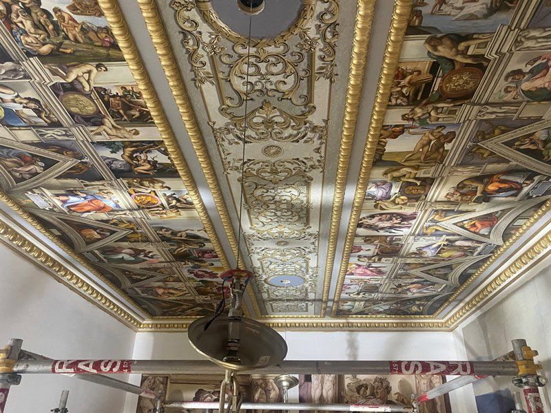 Egg & Dart Ceiling — Custom Cornices in Logan Village, QLD