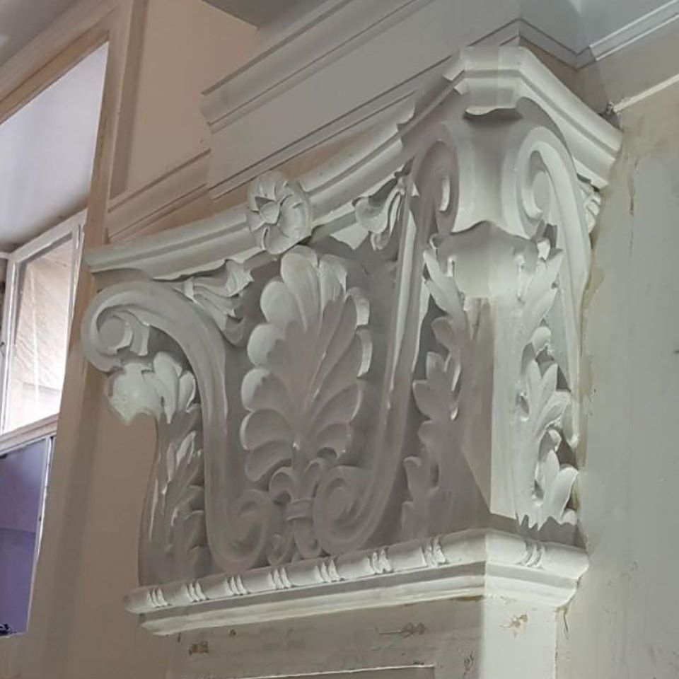 Fibrous Column Capitol — Manufacturing Cornices in Logan Village, QLD