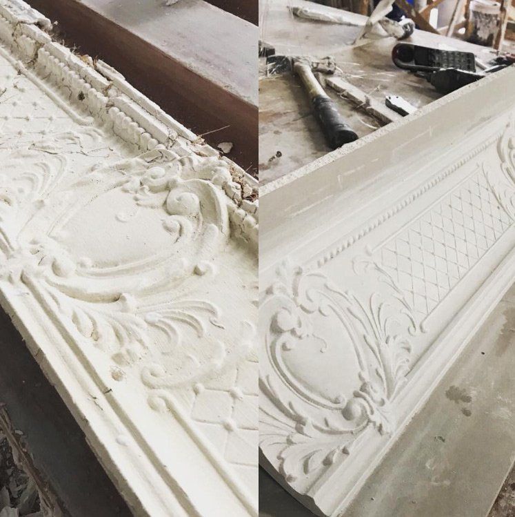 Cornice Design Before and After— Manufacturing Cornices in Logan Village, QLD