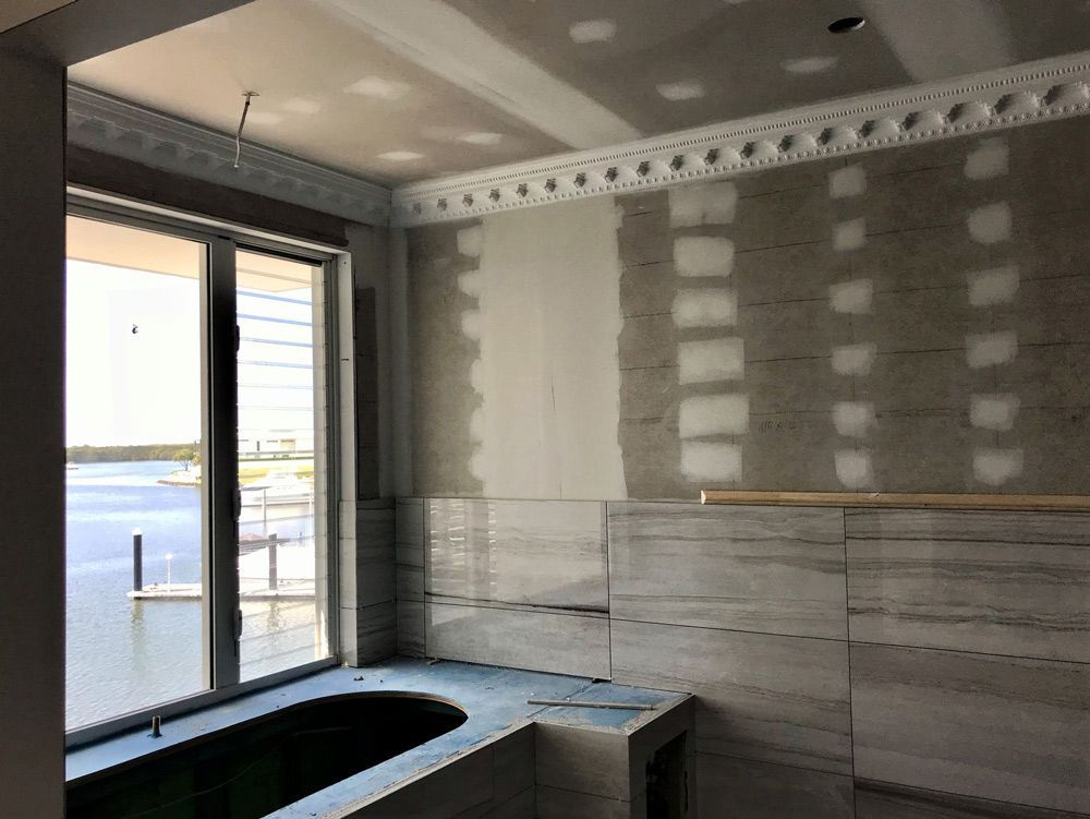 French provincial style house ceiling Renovation — Manufacturing Cornices in Logan Village, QLD