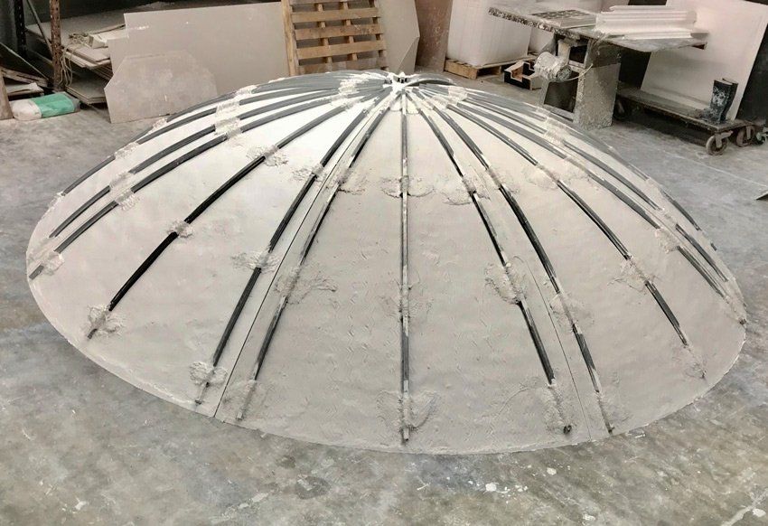 Custom Dome Drying — Manufacturing Cornices in Logan Village, QLD