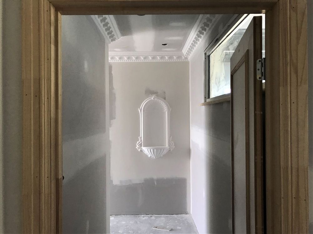 French provincial style house ceiling — Manufacturing Cornices in Logan Village, QLD