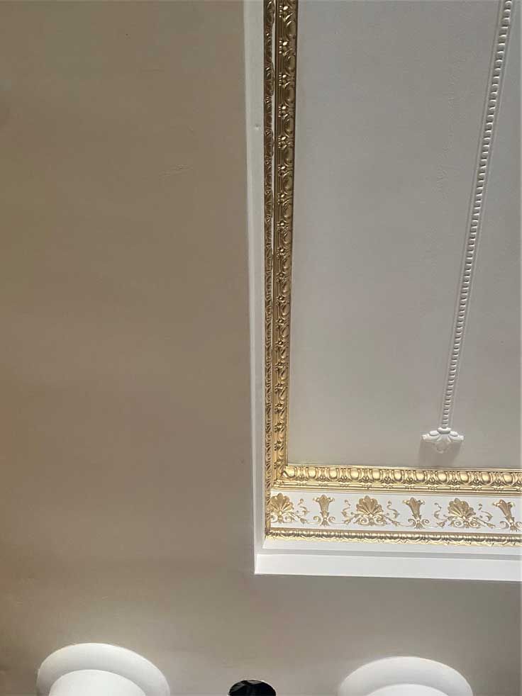 Clean ceiling — Manufacturing Cornices in Logan Village, QLD