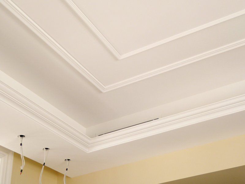 Corner Ceiling Cornice Design — Manufacturing Cornices in Logan Village, QLD