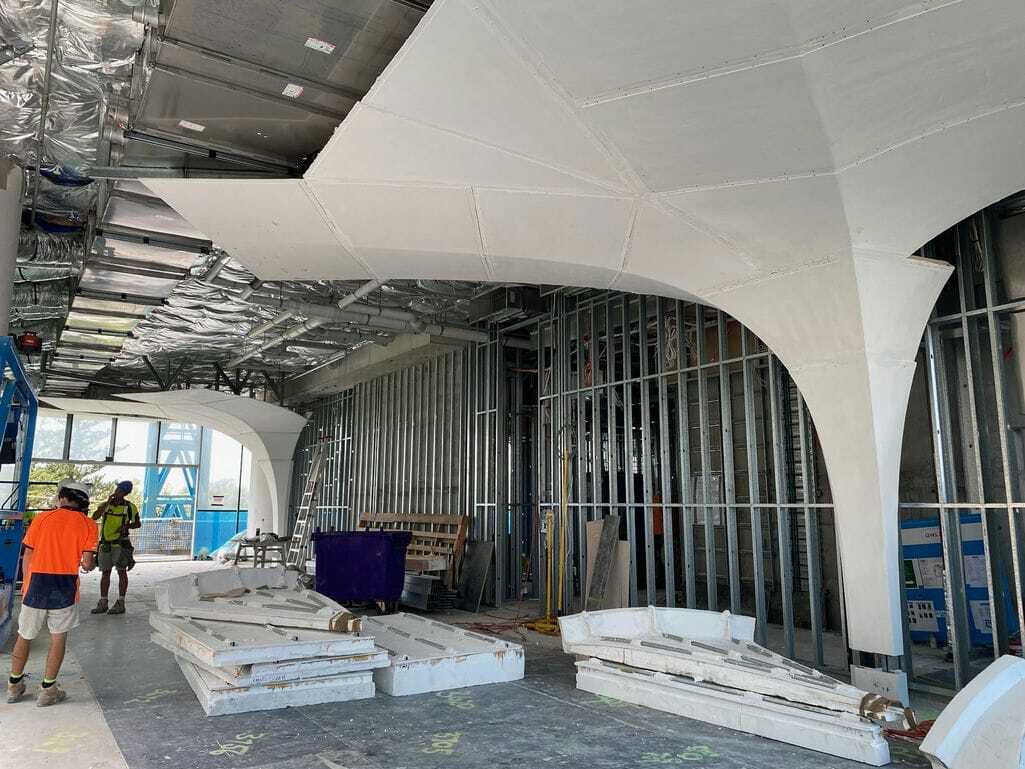 Hedges Ave Ceiling & Wall Installation — Custom Cornices in Logan Village, QLD