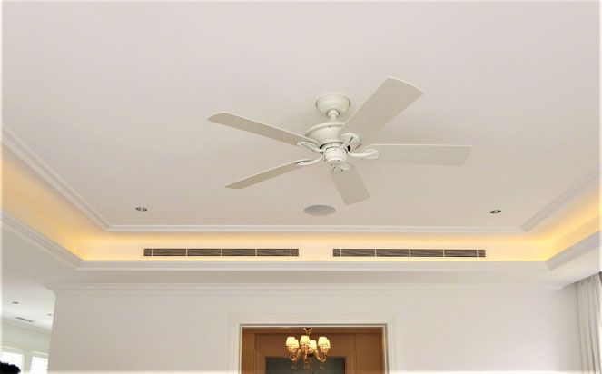 Ceiling on white ceiling — Manufacturing Cornices in Logan Village, QLD