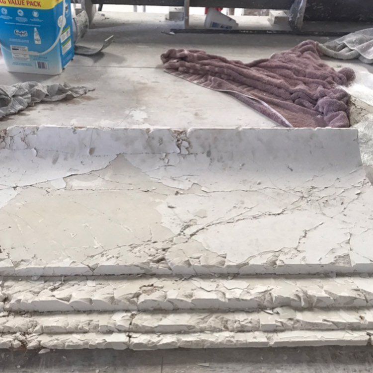 Fibrous Cornice Reproduction Before — Manufacturing Cornices in Logan Village, QLD