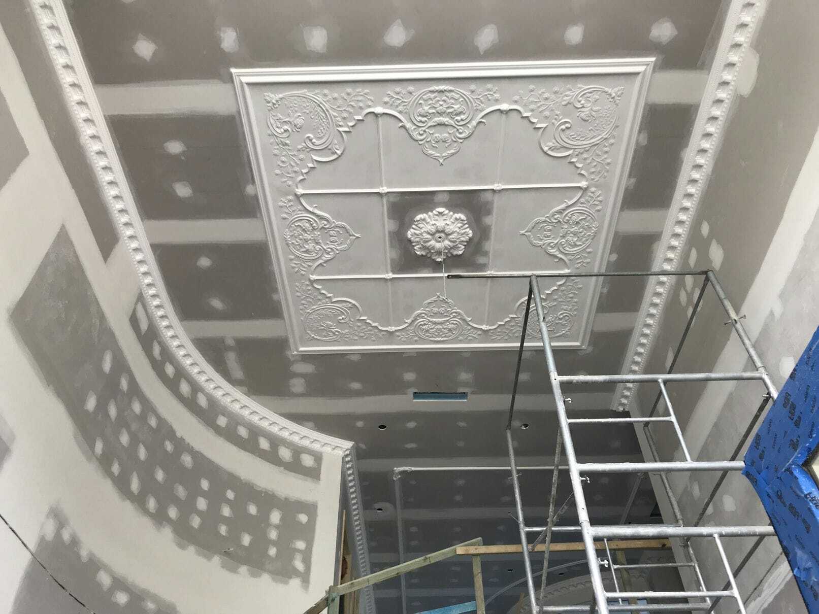 CA224 Curved Cornice Installation — Custom Cornices in Logan Village, QLD