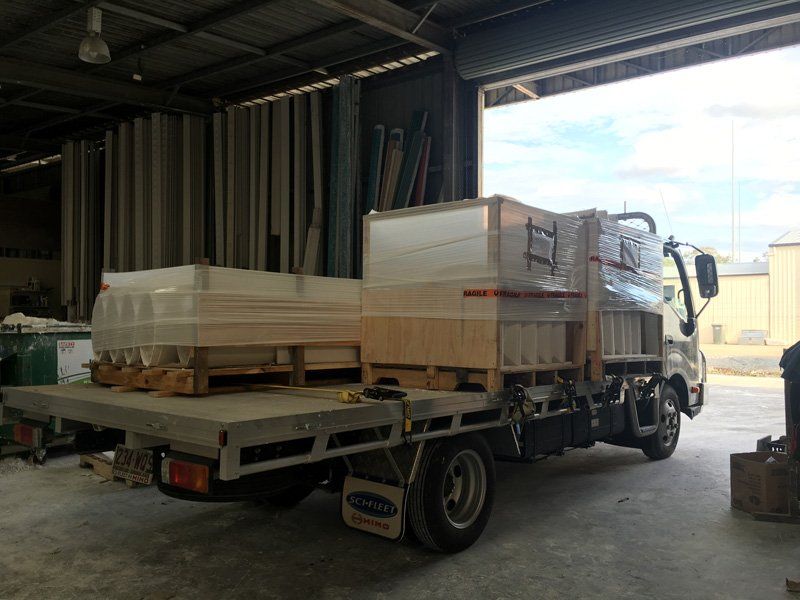 Business Truck — Manufacturing Cornices in Logan Village, QLD