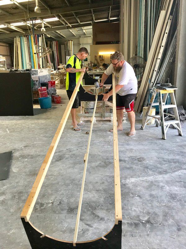 Making of Custom Fibrous Columns — Manufacturing Cornices in Logan Village, QLD