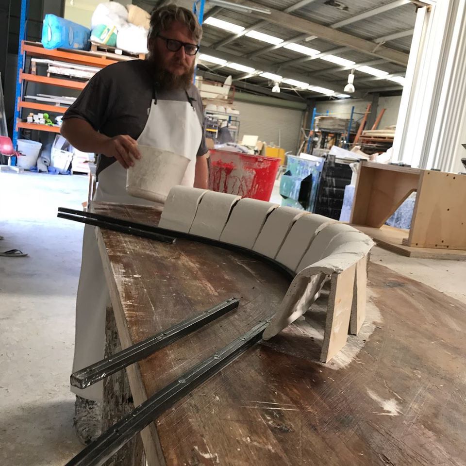 Making of Curved Cornice — Manufacturing Cornices in Logan Village, QLD