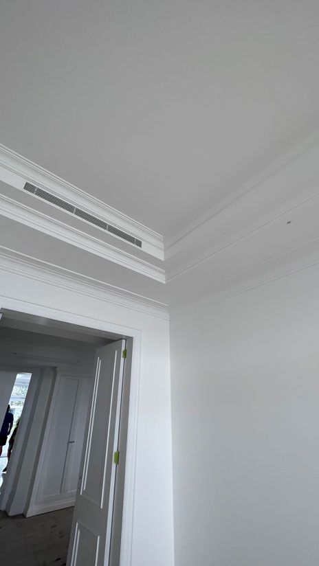 White ceiling — Manufacturing Cornices in Logan Village, QLD