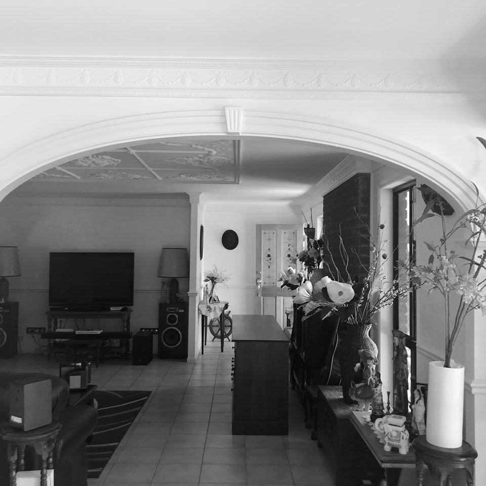 Flagtone Fibrous Cornice Archway — Manufacturing Cornices in Logan Village, QLD