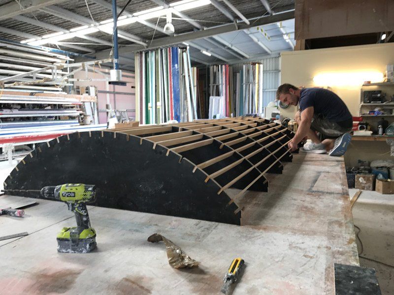 Frame on Custom Columns — Manufacturing Cornices in Logan Village, QLD