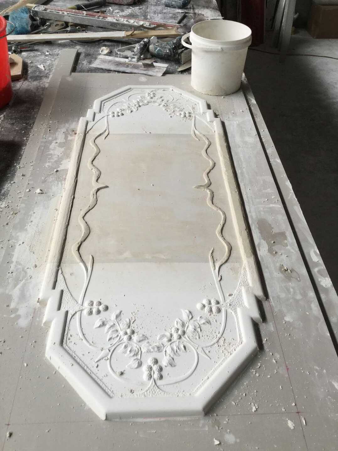 Custom Ceiling Centre Preparation — Custom Cornices in Logan Village, QLD