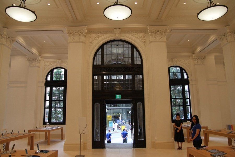 Apple Store Ceiling Cornice Design — Cornice Reproduction in Logan Village, QLD
