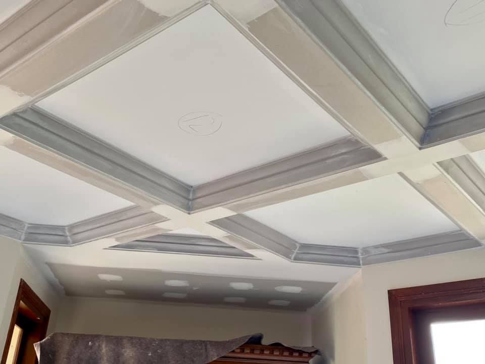 Coffered Ceiling Layout — Manufacturing Cornices in Logan Village, QLD