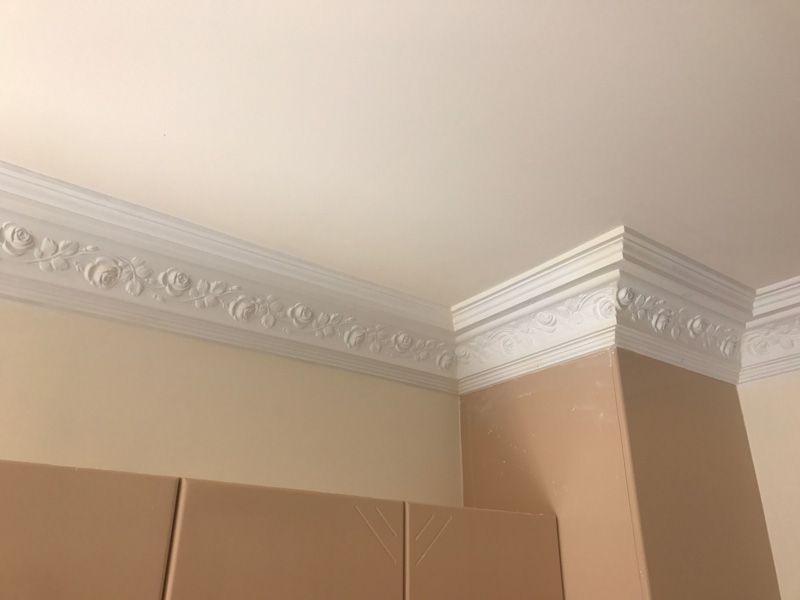 Beige ceiling — Manufacturing Cornices in Logan Village, QLD