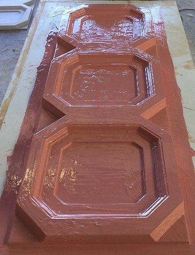 Painted Panel Ceiling Design — Manufacturing Cornices in Logan Village, QLD