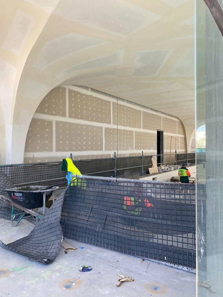 Hedges Ave Work Preparation — Custom Cornices in Logan Village, QLD