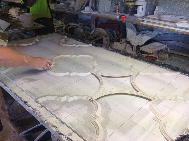 Making a Ceiling Design — Manufacturing Cornices in Logan Village, QLD
