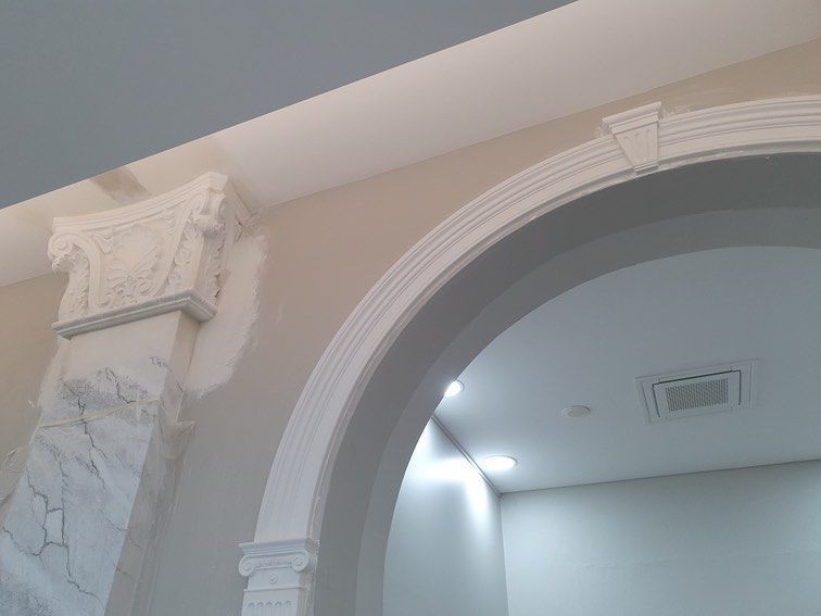 Office under construction — Manufacturing Cornices in Logan Village, QLD