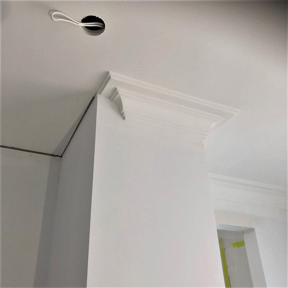 Photo of Crown Molding Corner — Manufacturing Cornices in Logan Village, QLD