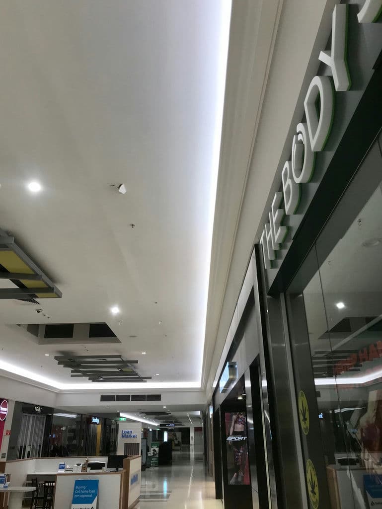 Light Trough Ceiling Design — Custom Cornices in Logan Village, QLD