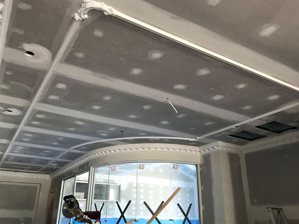 Cement Ceiling — Manufacturing Cornices in Logan Village, QLD